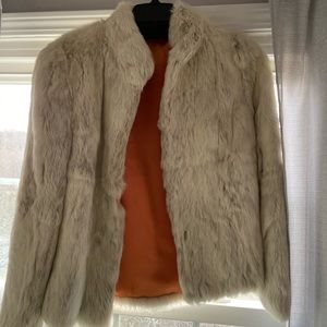 Real rabbit fur sexy perfect for holidays size M